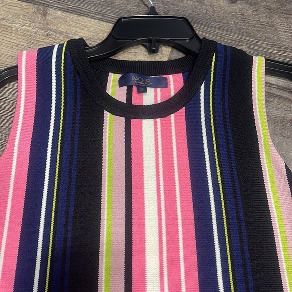 Rachel Roy Multi-Color Striped Sweater Tank - Picture 4 of 7